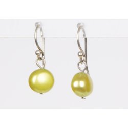 400-03 hang earrings drop pearl