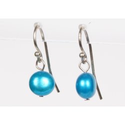 400-03 hang earrings drop pearl