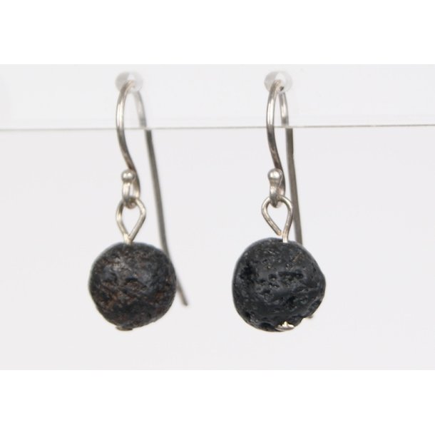 hang earrings drop pearl lava