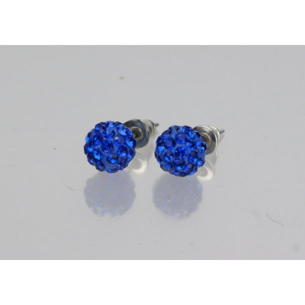 400-50 ears stick imitation precious stones CG # 10	Blue