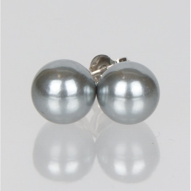 400-60 Queen earrings - ears stick 8 mm ST #222 silver