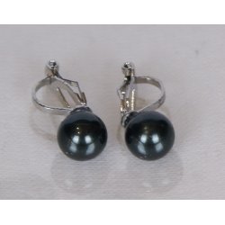 400-62 Queen earrings - ears Clips 8 mm