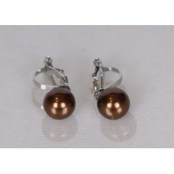 400-62 Queen earrings - ears Clips 8 mm