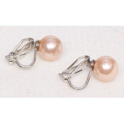 400-62 Queen earrings - ears Clips 8 mm