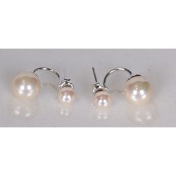 400-63 Queen stik with hang earrings shellpearl 7/10 mm