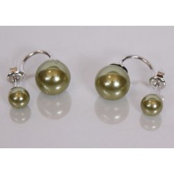 400-63 Queen stik with hang earrings shellpearl 7/10 mm