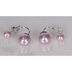400-63 Queen stik with hang earrings shellpearl 7/10 mm
