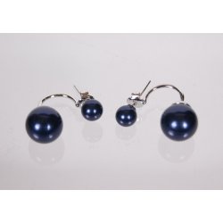 400-63 Queen stik with hang earrings shellpearl 7/10 mm