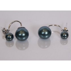 400-63 Queen stik with hang earrings shellpearl 7/10 mm