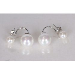 400-63 Queen stik with hang earrings shellpearl 7/10 mm
