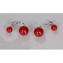 400-63 Queen stik with hang earrings shellpearl 7/10 mm
