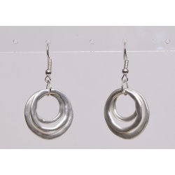 E-001 multi rings hang earrings