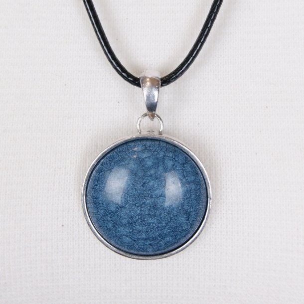 MJ-04 silver Dark blue medallion