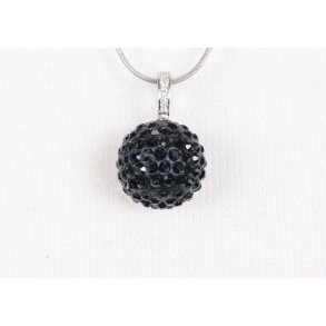 silver ball design 1 black diamond