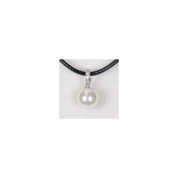  425-50 Queen shellpearl pearl 12 mm Charm ST #201 white