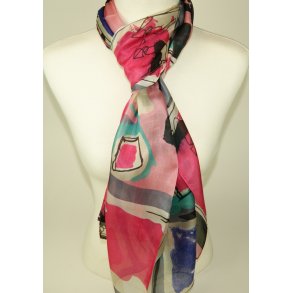 modern pink		180 x 110 cm      100% Silk